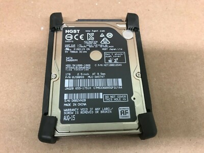 HGST 1TB Laptop Hard Drive HDD 2.5
