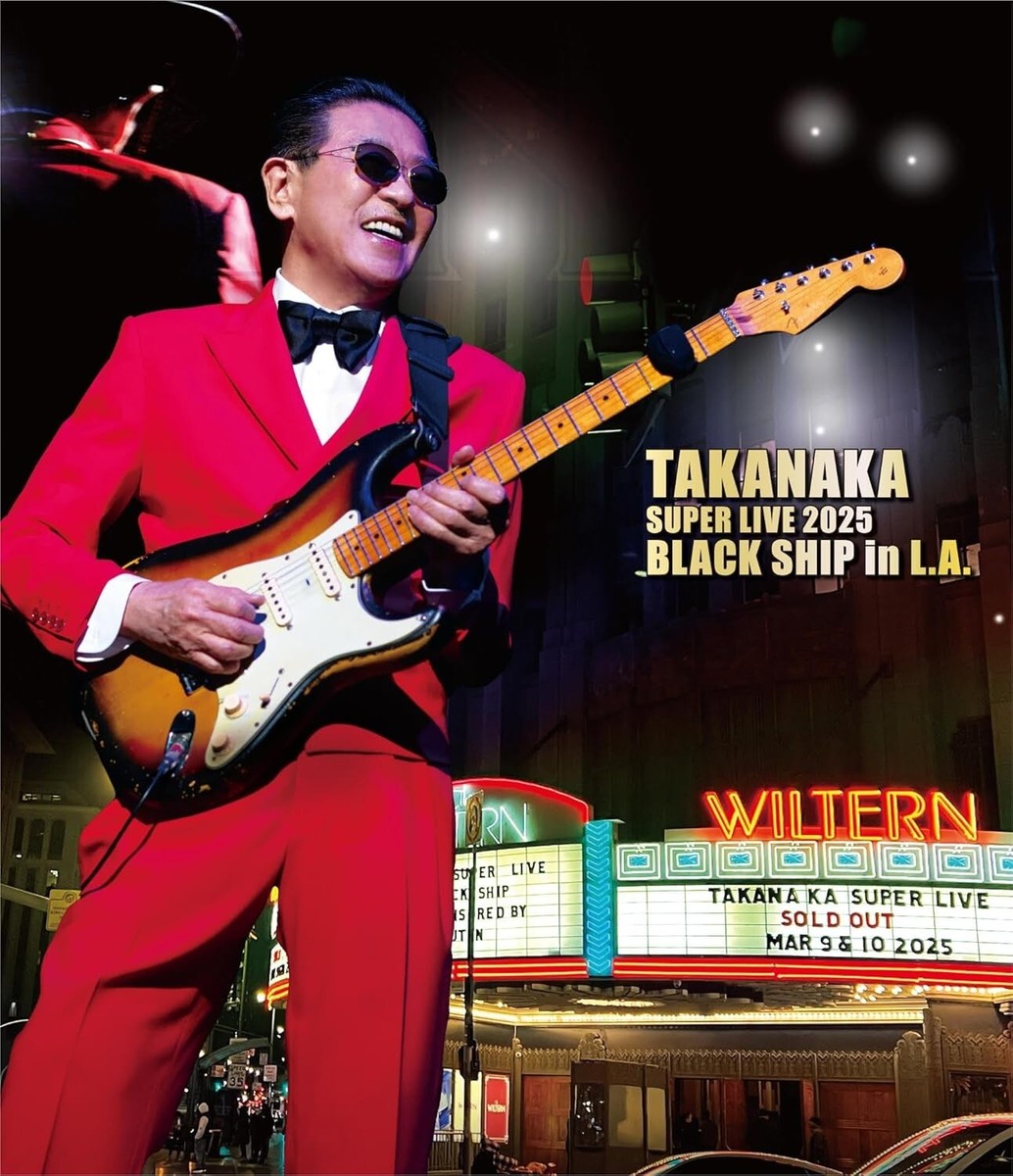Takanaka Masayoshi TAKANAKA SUPER LIVE 2025 BLACK SHIP in L.A. Blu