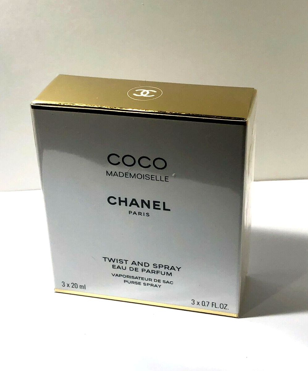CHANEL COCO MADEMOISELLE Eau de Parfum Twist (3 x 20ml) New in