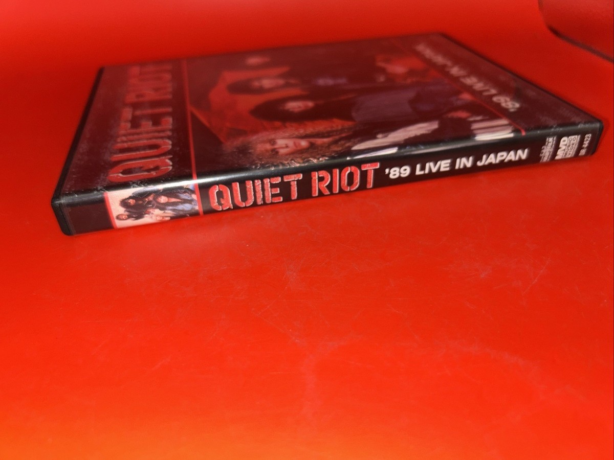 QUIET RIOT • '89 Live In Japan DVD Frankie Banali Carlos Cavazo