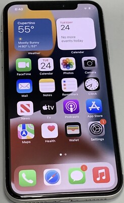 Apple iPhone X - 256GB - Space Gray (Unlocked) A1901 (GSM) | eBay