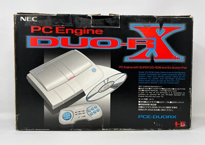 PC Engine Duo-RX Japanese Game Console CiB IN BOX 1 CONTROLLER