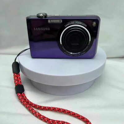 Samsung PL150 Digital Camera 12.4MP Selfie Screen Black Tested