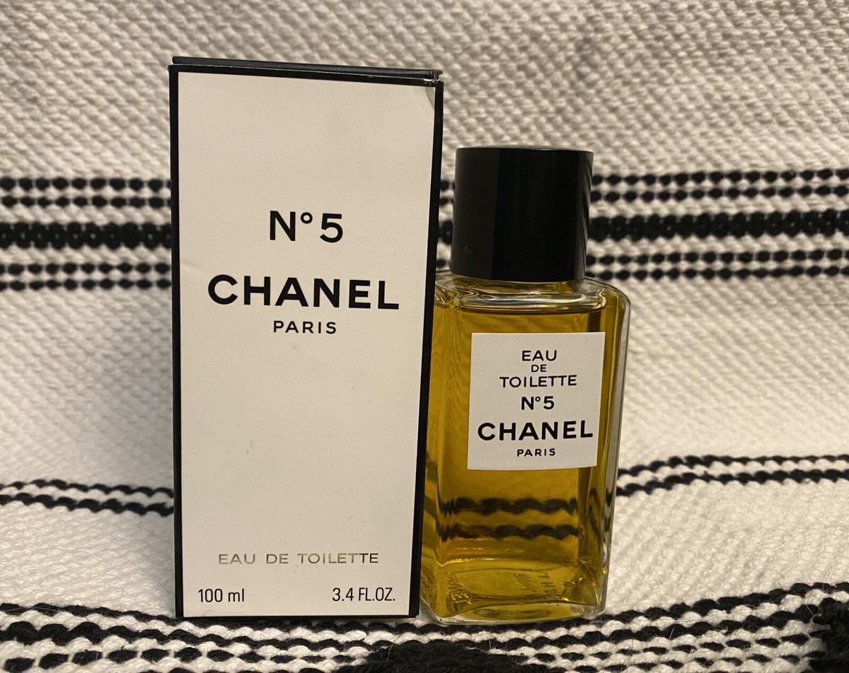 CHANEL No 5 Women 3.4 oz 100ml Eau De Toilette Splash perfume