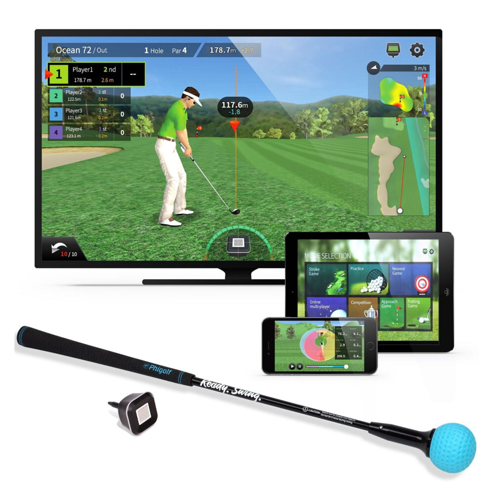 Phigolf Mobile Home Smart Screen Golf Simulator Swing Trainer WGT