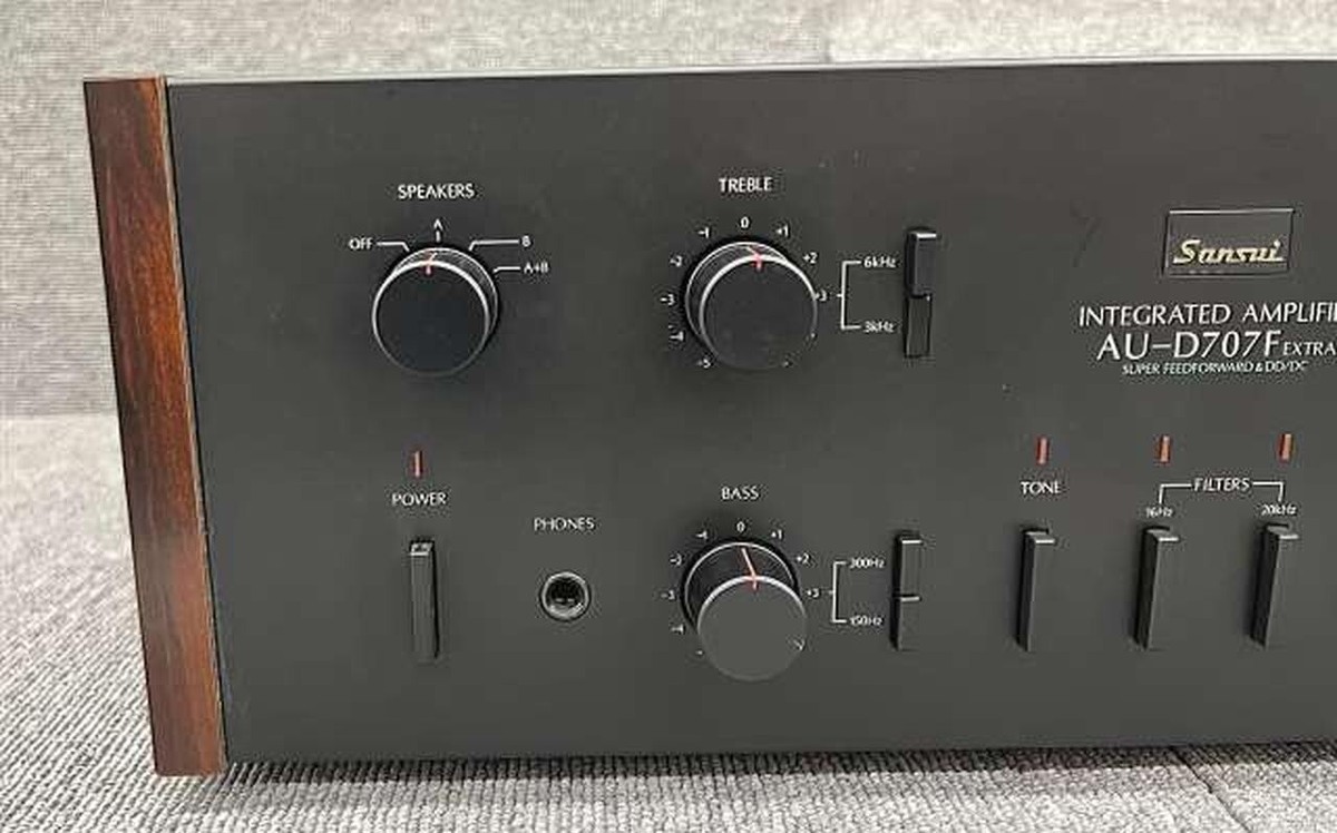 SANSUI AU-D707F EXTRA Integrated Amplifier Vintage Transistor Amp