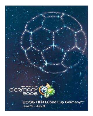 2006 Soccer World Cup Germany Poster - Football Wall Art 12X16