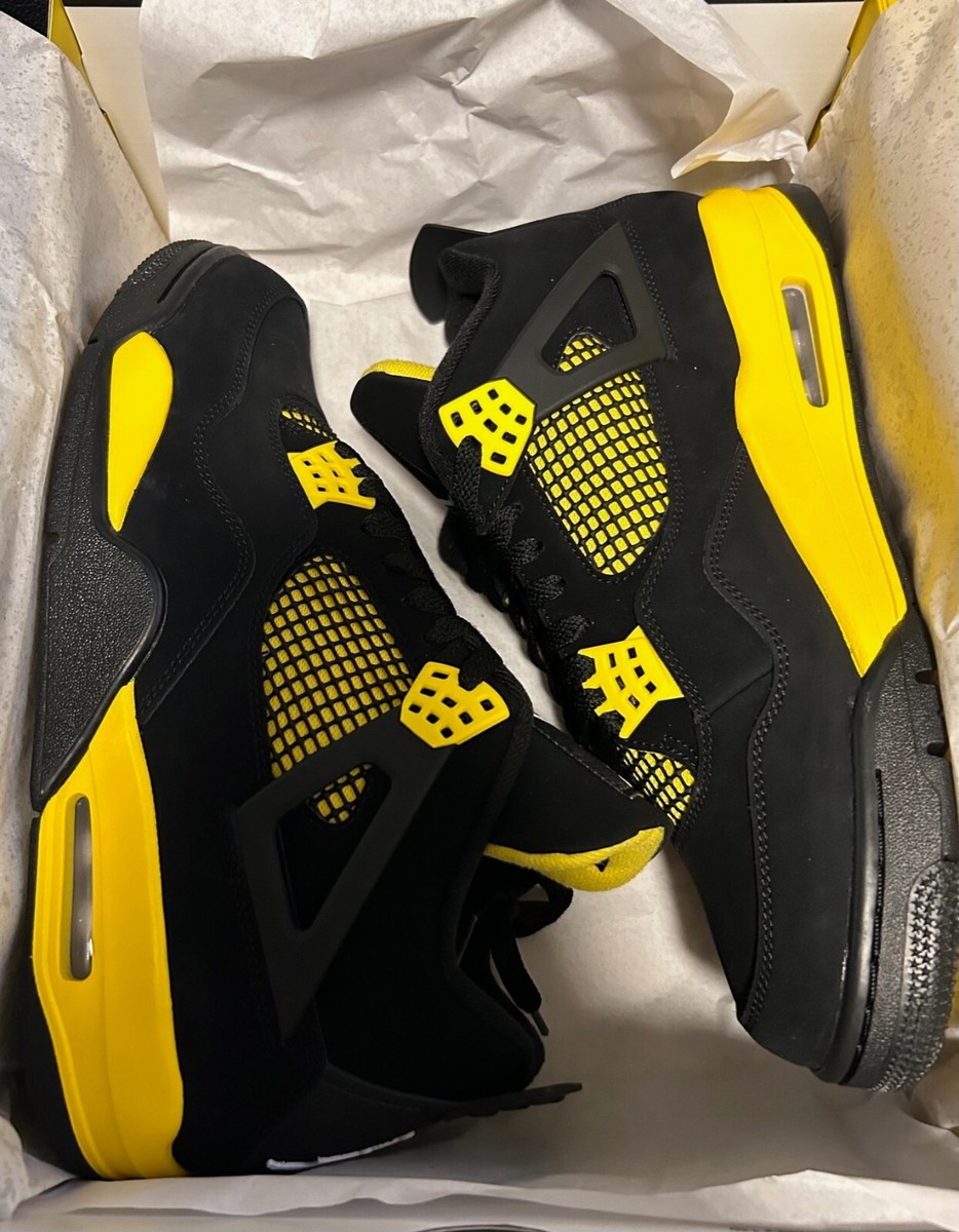 Nike Air Jordan 4 Retro Thunder 2023 Men Various Sizes - Fast