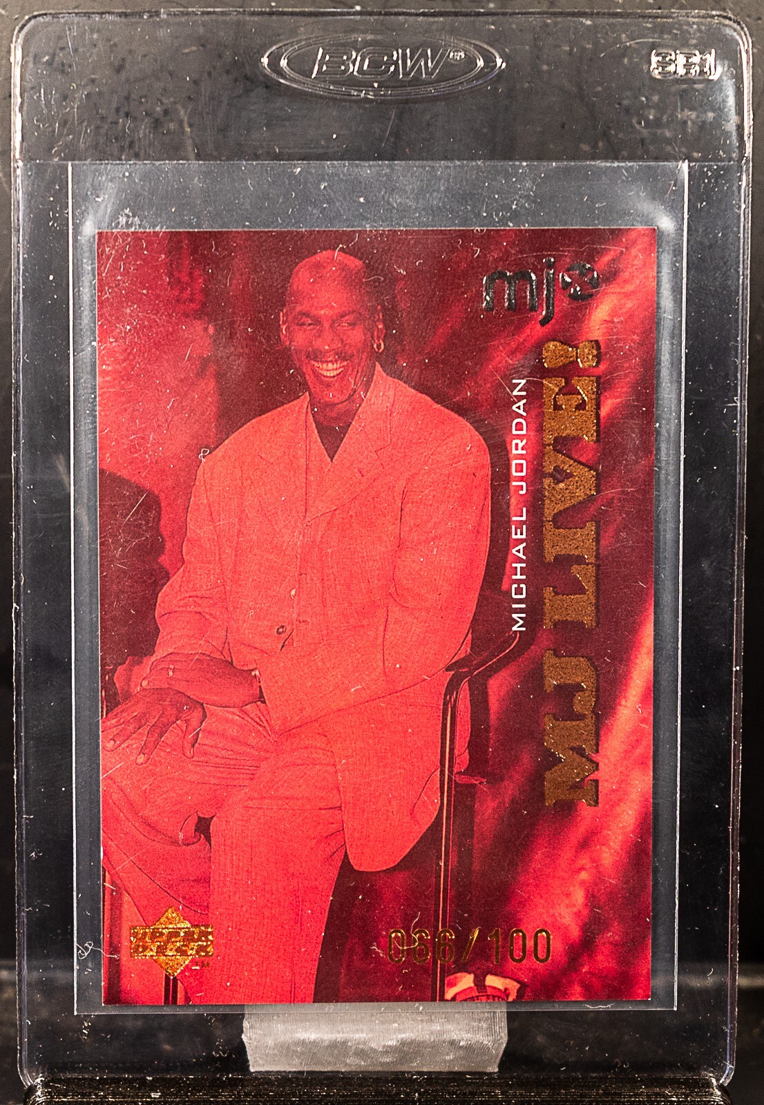 Michael Jordan 1998 Upper Deck MJx #1 Live /100 Price Guide