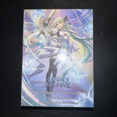 Grand Archive TCG - Foil Matte Art Sleeves - Lorraine, Crux Knight