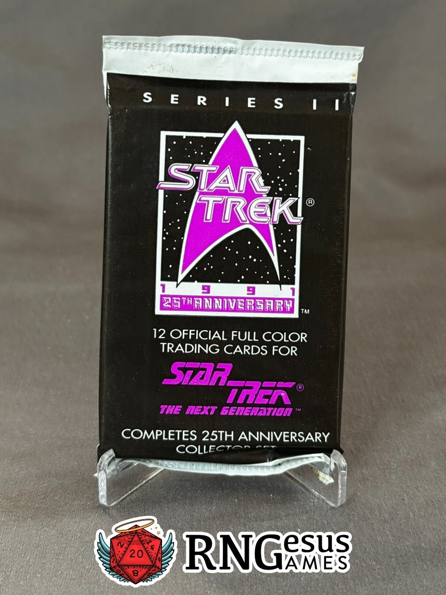 1991 Star Trek Impel 25th Anniversary Series II Pack Sealed