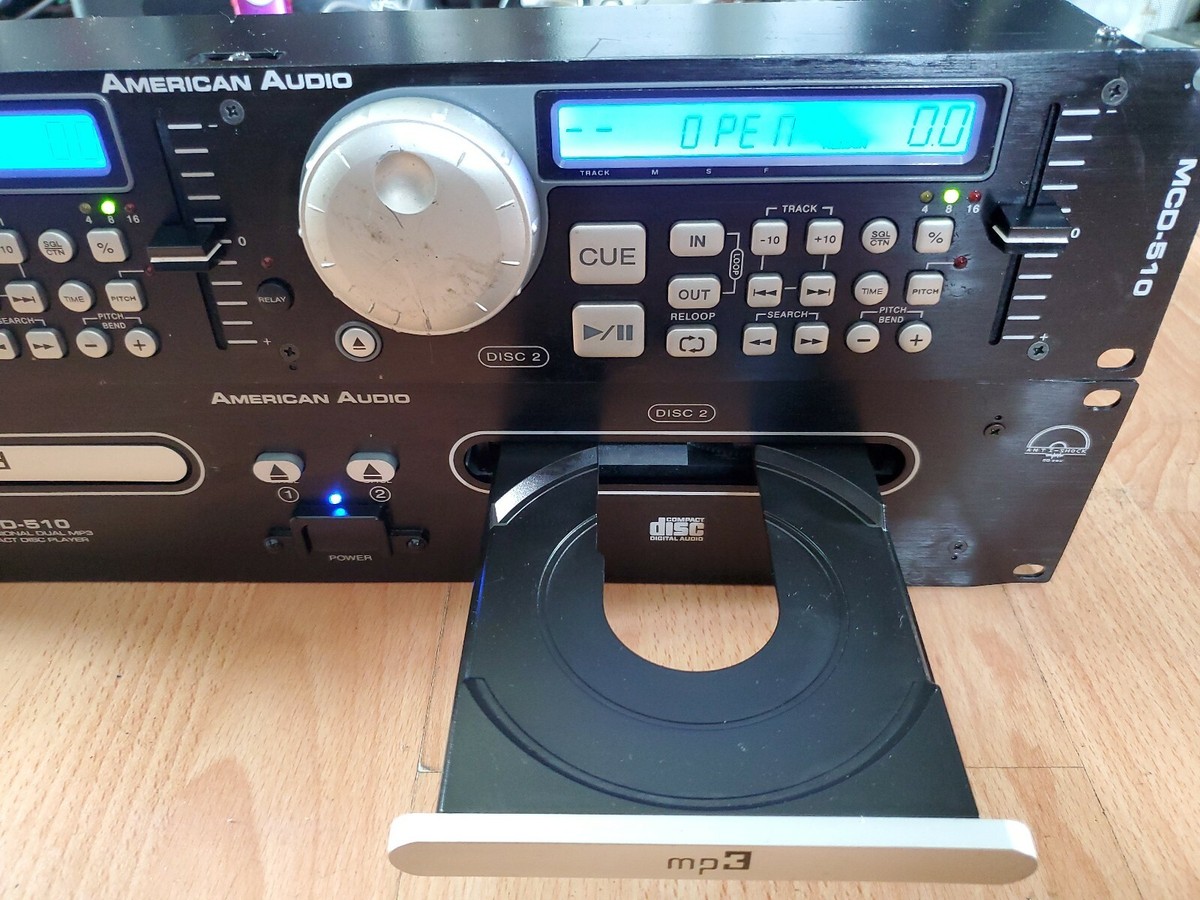 American Audio MCD-710 MP3対応 DJ機材 The MCD-710 Dual MP3/CD