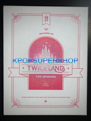 Twice Twiceland The Opening Concert 1st Tour 2017 DVD Rare OOP