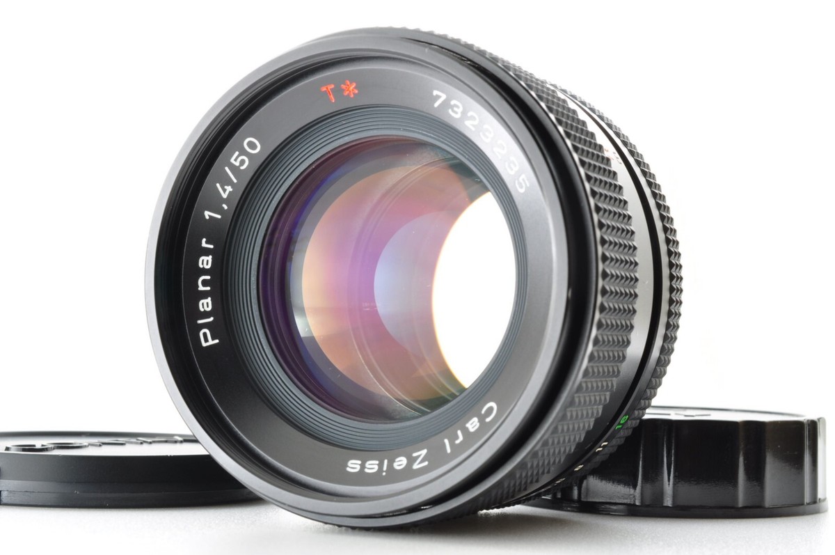 Contax Carl Zeiss Planar T* 50mm f/1.4 MMJ Near Mint MF Lens From