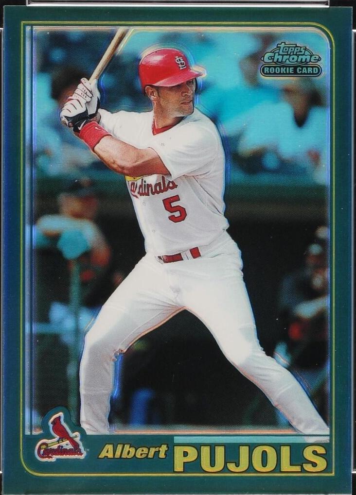 2001 Topps Traded & Rookies - Albert Pujols #T247 for sale | eBay