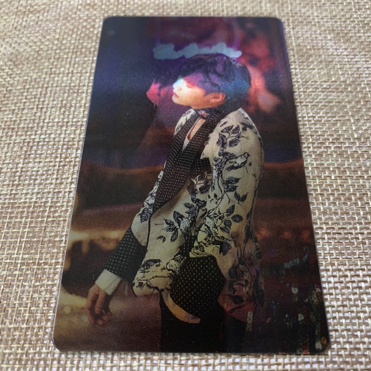 BTS SUGA [ THE WINGS Concept Book ] Official Lenticular Photocard