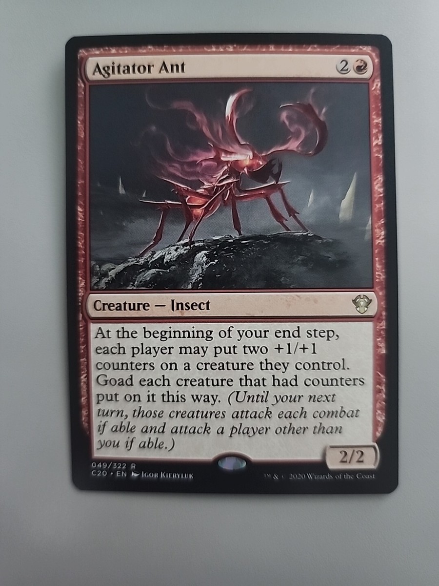 MTG Agitator Ant Commander 2020 049/322 Regular Rare | eBay