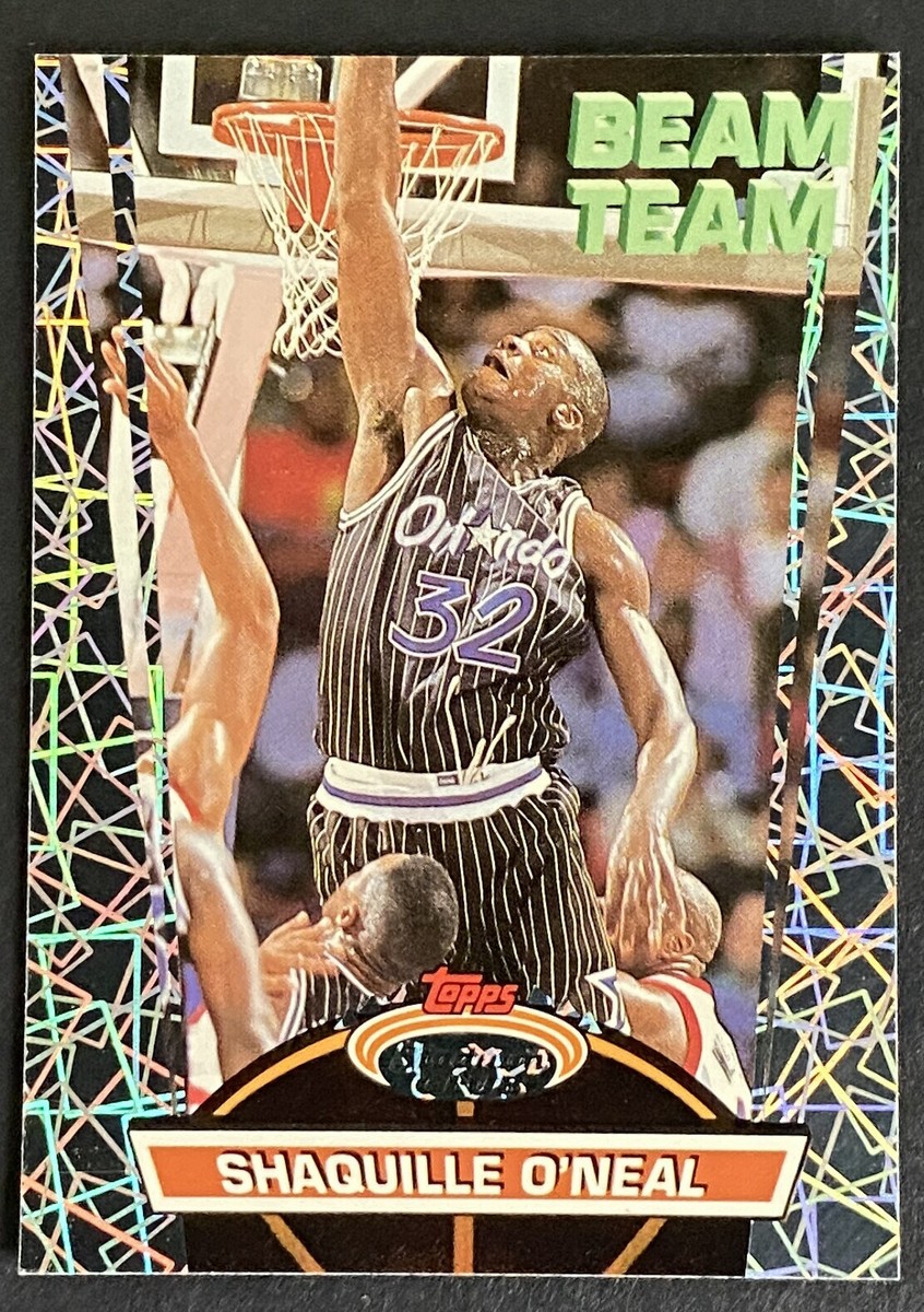 1992-93 Topps Stadium Club #21 Beam Team Shaquille O'Neal Rookie