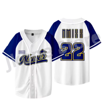 NMIXX University Baseball Jersey Nswer Merch Shirt Kpop Concert