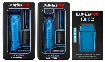 BaByliss PRO FXONE LO-PRO FX ONE BLUE Professional Clipper Trimmer