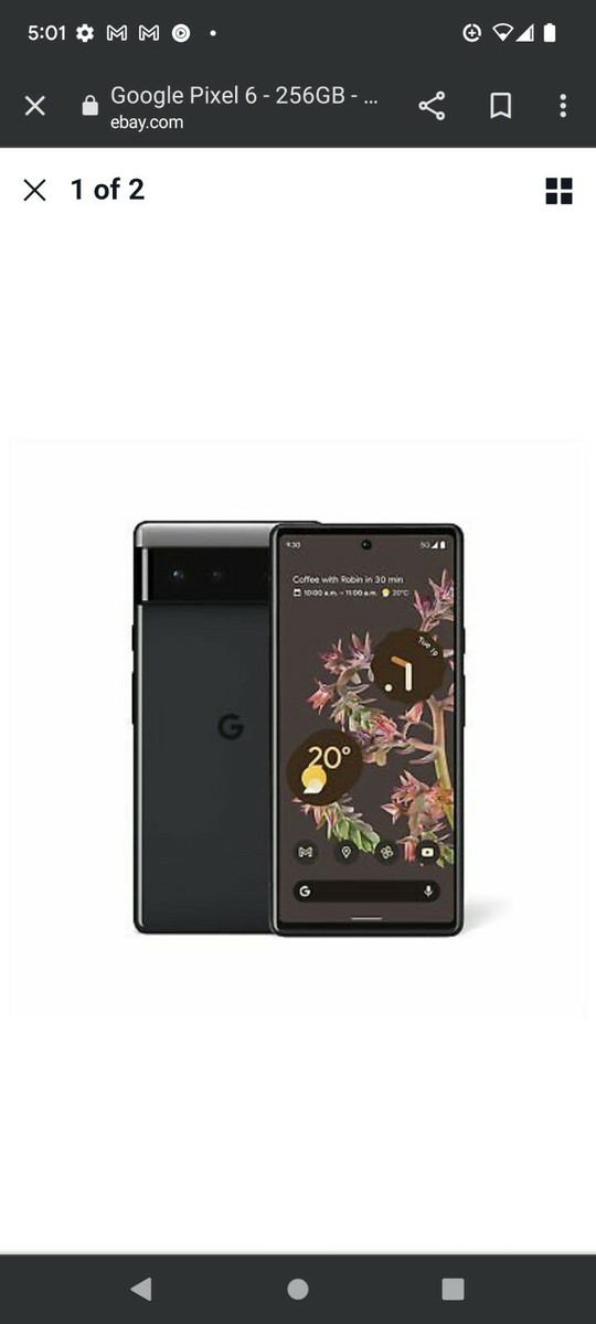 Google Pixel 6 - 128 GB - Stormy Black (Verizon) for sale online