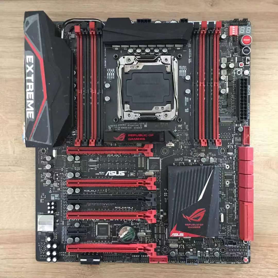 FOR ASUS ROG Rampage V Extreme Motherboard Support 2011-v3 100
