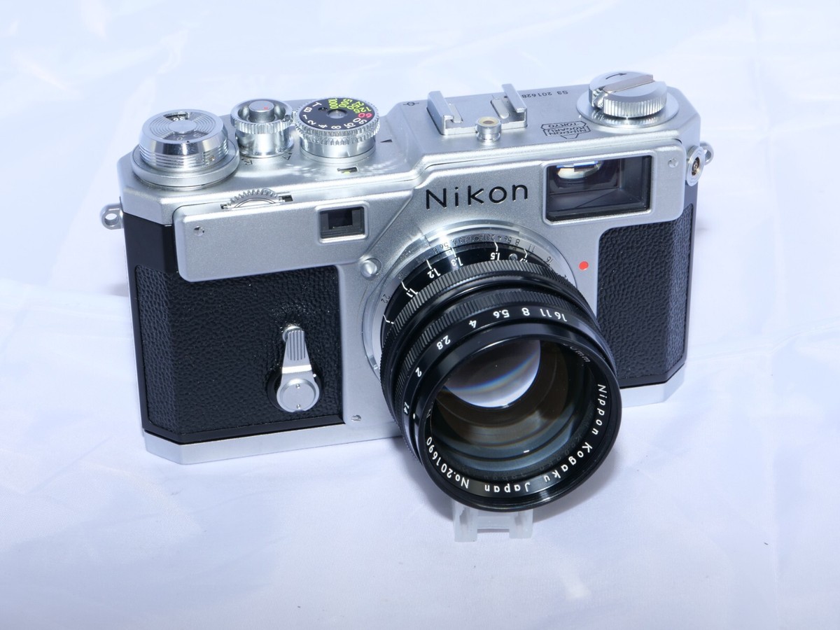 Nikon S3 Year 2000 Millennium Model. Nikkor S 50mm f/1.4 black