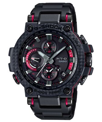 CASIO G-SHOCK MTG-B1000XBD-1AJF MT-G Carbon Bezel with Bluetooth