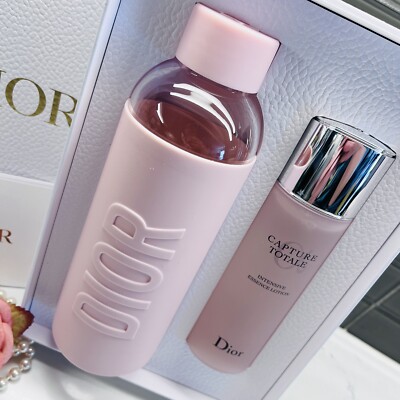 NIB Dior Pink Water Bottle Capture Totale Intensive Essence Lotion