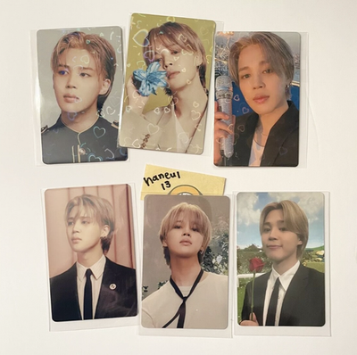 BTS JIMIN official Photocard MUSE Lucky Draw Japan Limited POB