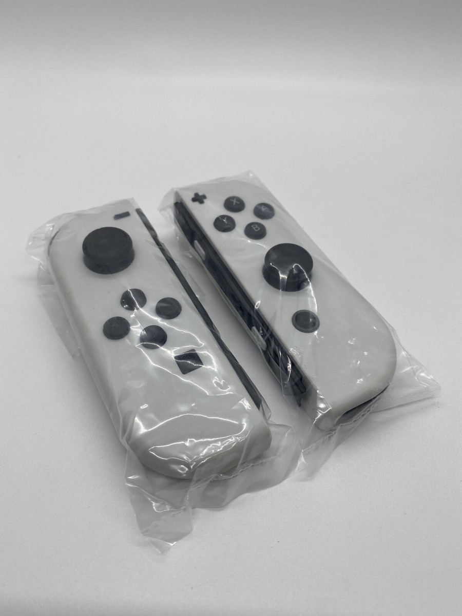 White Nintendo Switch Joy-Con OLED Model HAC-015 Joy-Cons Only | eBay