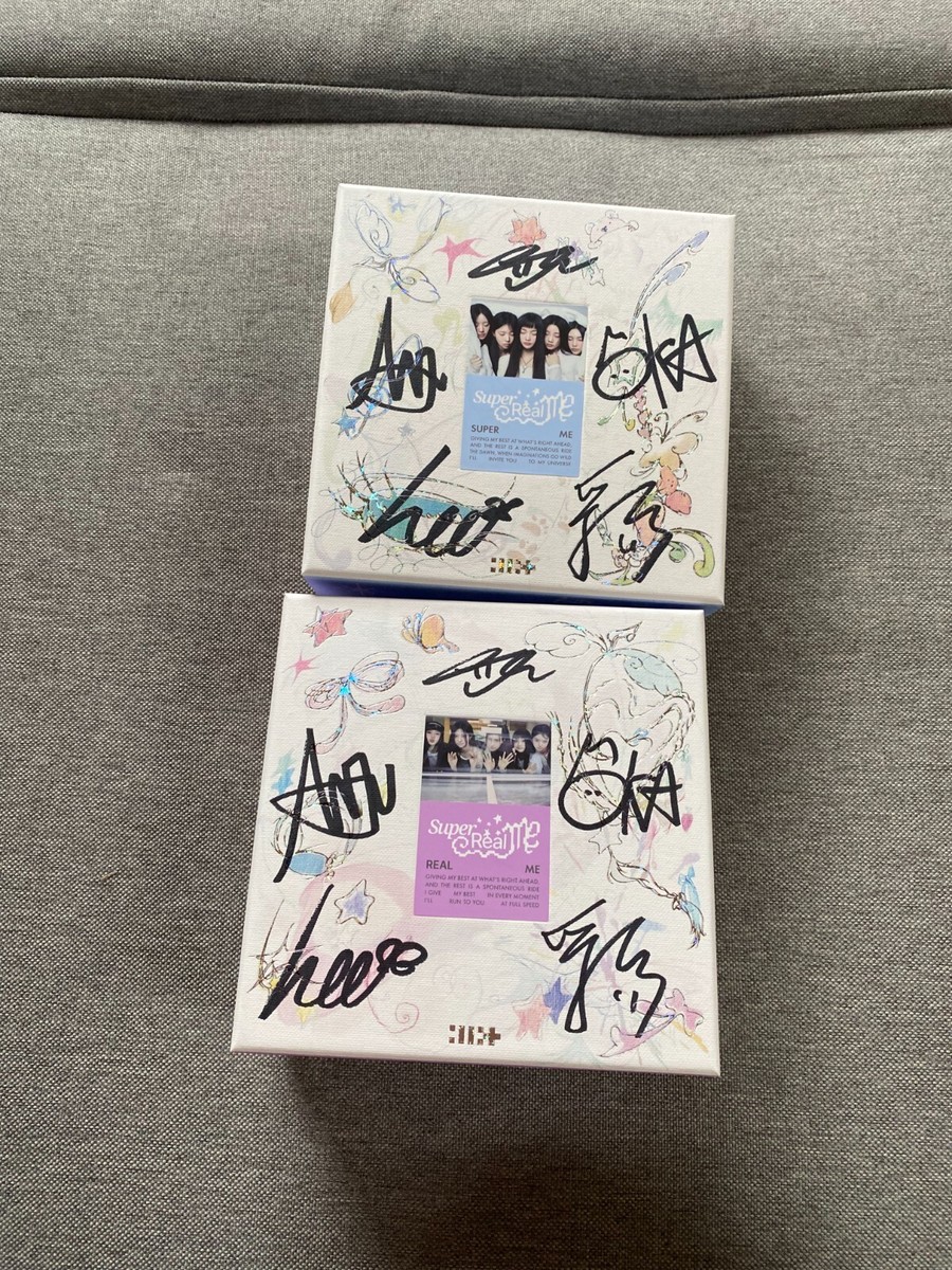 ILLIT 1st Mini Album [SUPER REAL ME] AUTOGRAPHED SIGNED ALBUM CD