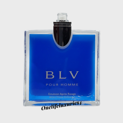 Bvlgari BLV Pour Homme for Men 3.4oz 100ml After Shave Emulsion