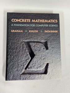 Concrete Mathematics Knuth | eBay