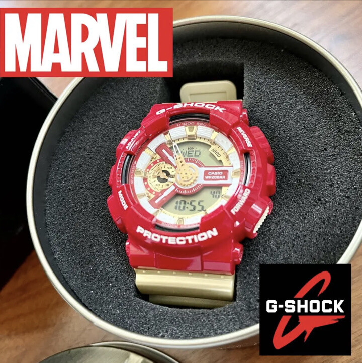 Casio G-Shock GA-110CS Red Gold From Japan | eBay