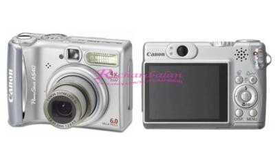 Canon PowerShot A540 6.0MP 4X Optical Zoom CCD Digital Camera