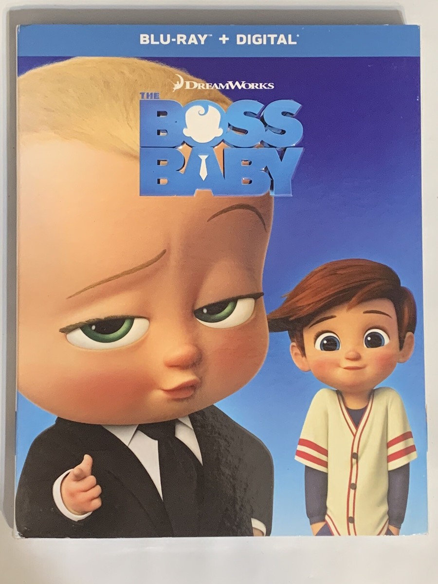 Boss Baby (Blu-ray+Digital) Slipcover-Brand NEW (Sealed) Quick