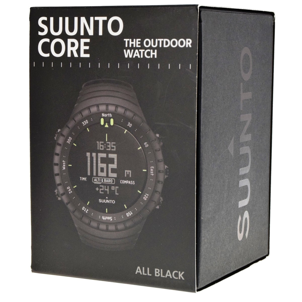 Suunto Core All Black Outdoor Watch with Altimeter Barometer