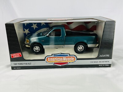ERTL American Muscle 1:18 Diecast Green 1997 Ford F150 XLT Pick Up