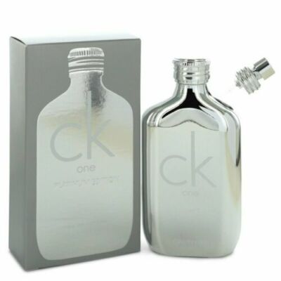 CK One Platinum by Calvin Klein Eau De Toilette Spray (Unisex) 3.4