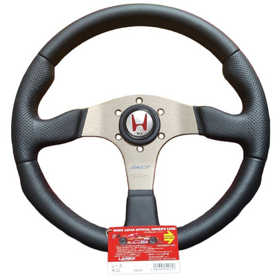 MOMO RACE 350mm Steering Wheel 35φ Honda Horn Button JDM NSX S2000