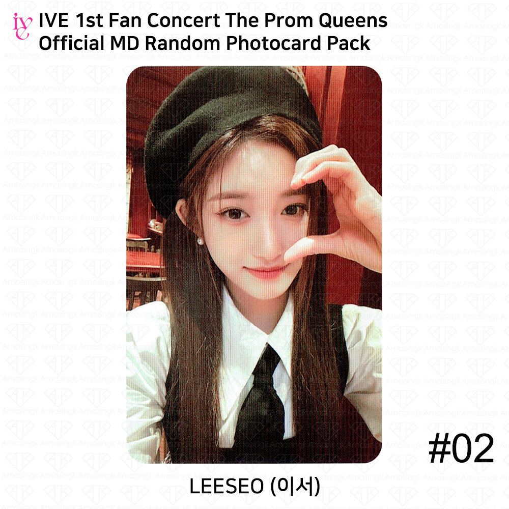 IVE 1st Fan Concert The Prom Queens Official MD Random Photocard