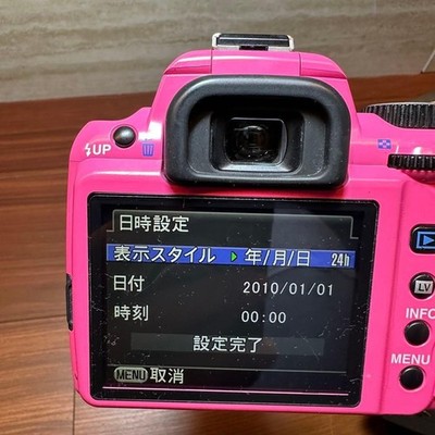 PENTAX Pentax K K-r 12.4 MP Digital SLR Camera - Pink (Kit w/ DA L