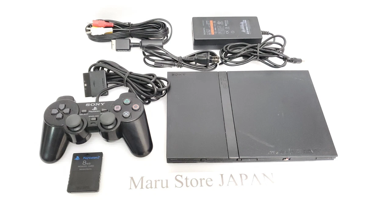 PlayStation 2 - Slim NTSC-J Black Video Game Consoles for sale | eBay