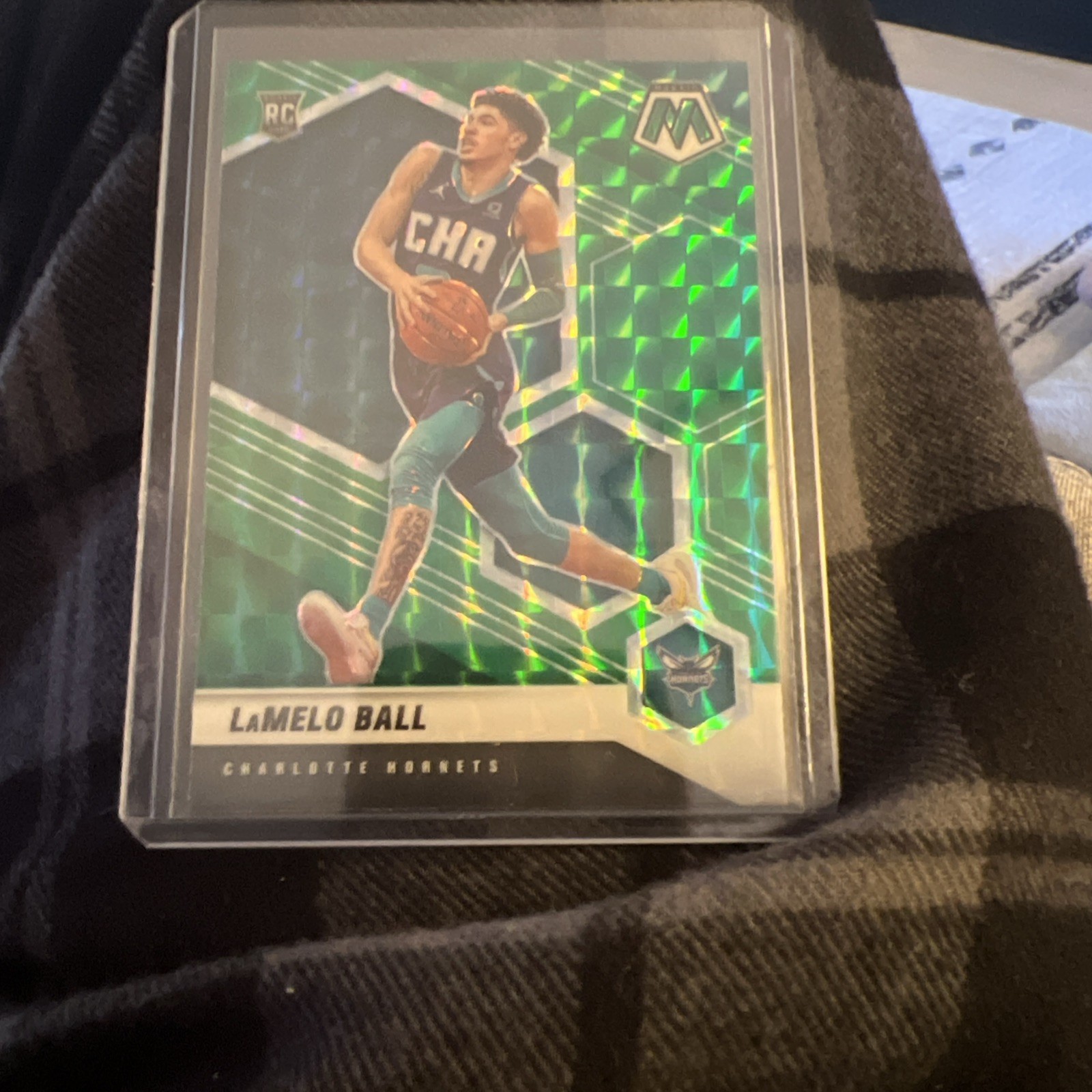 LaMelo Ball 2020 Mosaic #202 Green Price Guide - Sports Card Investor