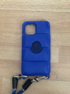 Moncler Iphone Case Blue Smartphone With Strap | eBay