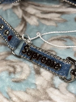 SUPREME B.B. SIMON DENIM LANYARD (WASHED INDIGO) SS25 DENIM