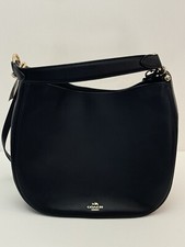 Coach 36026 Nomad Hobo Glove Tanned Leather Navy NWD for sale