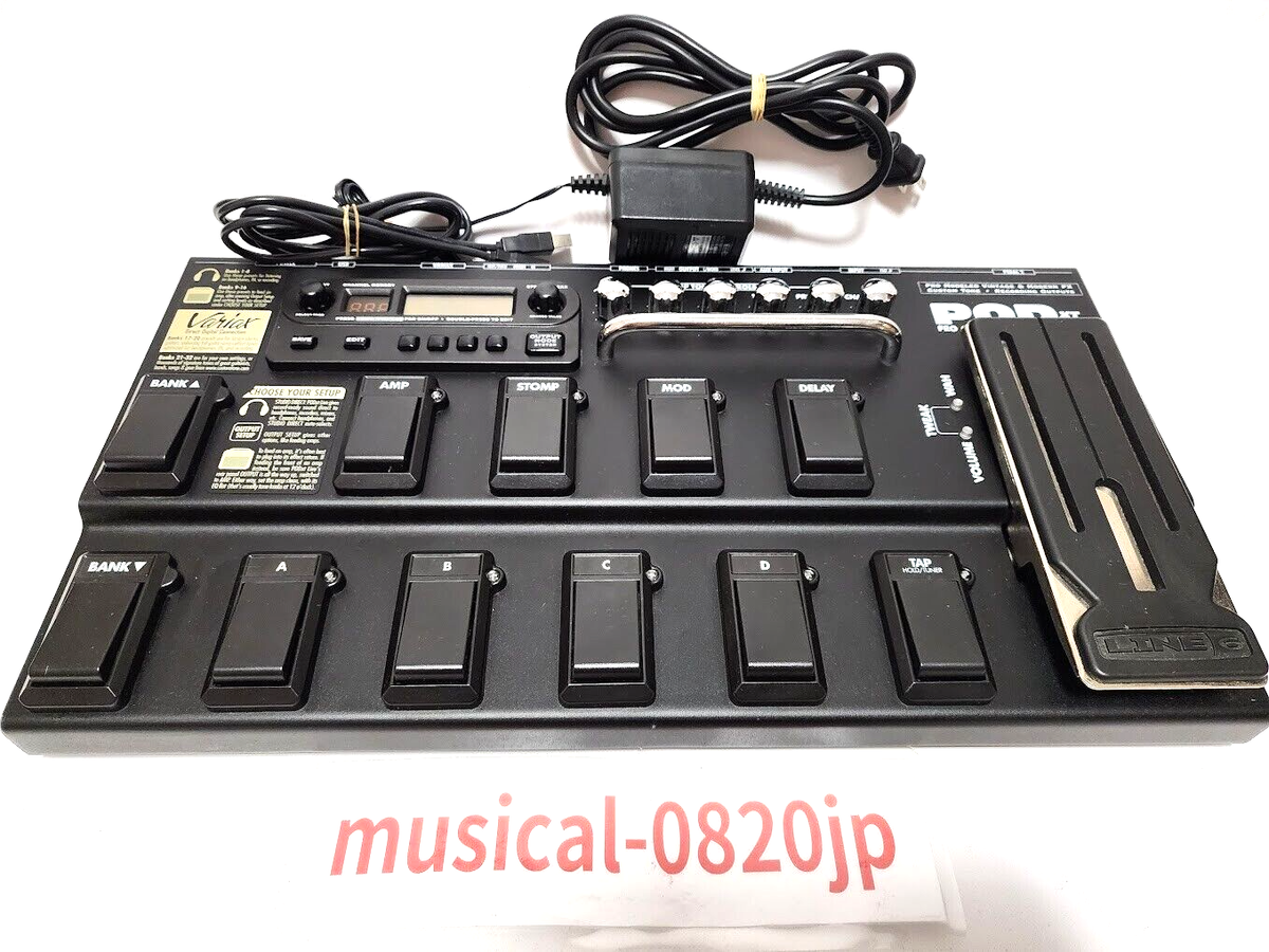 Line 6 Pod XT Live Multi-Effects Guitar Effect Pedal | eBay