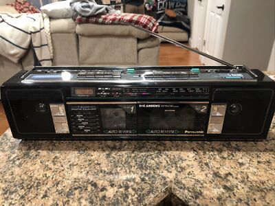 Vintage Panasonic RX-FW32 Stereo Radio Cassette Player Recorder